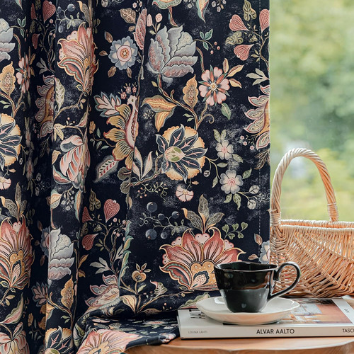 Boho floral blackout eyelet - boho,
