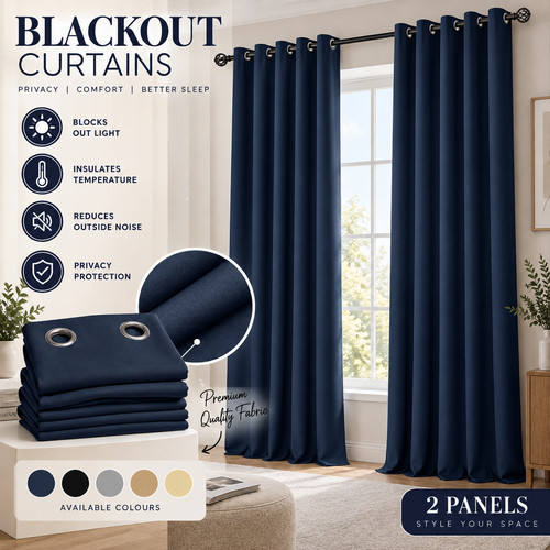 Blackout curtain thermal - blackout,