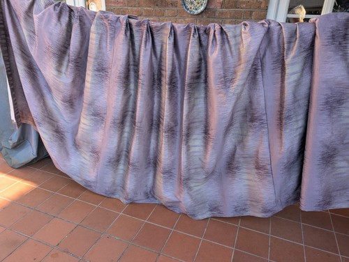 Stunning pair bespoke purple - stunning,