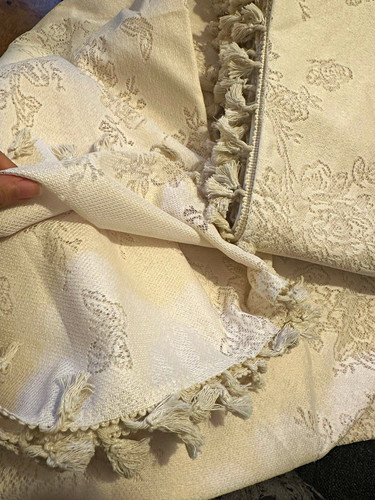Pair cream ivory floral - ivory,