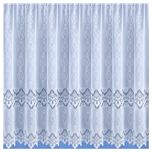 Evie pattern white net - evie,