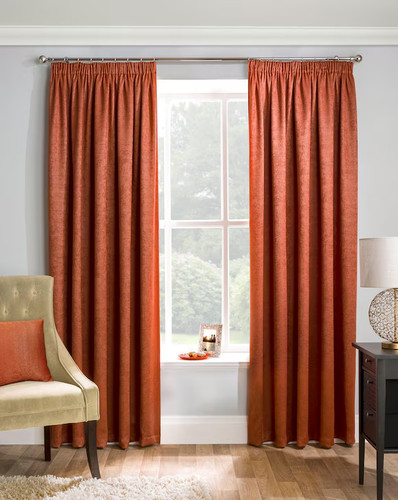 Matrix orange pencil pleat - ,