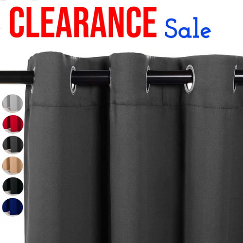 Blackout curtains pair - pair, eyelet