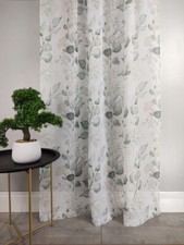 AMBER WHITE VOILE CURTAIN