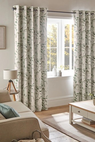 Green isla floral print - isla,