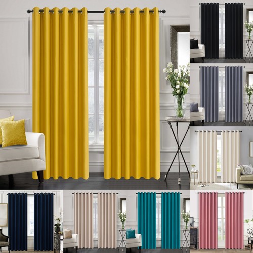 Blackout curtains thermal - blackout,