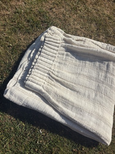 Vintage ecru open - vintage, linen