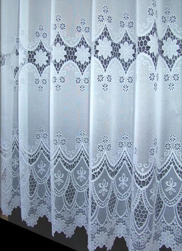 Star luxury white net - luxury, curtain